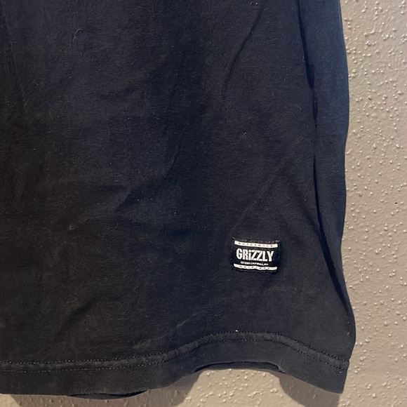 Grizzly Grip Tape OG Tie Dye Black T-Shirt - Picture 4 of 7